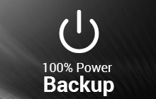 100% Power Backup